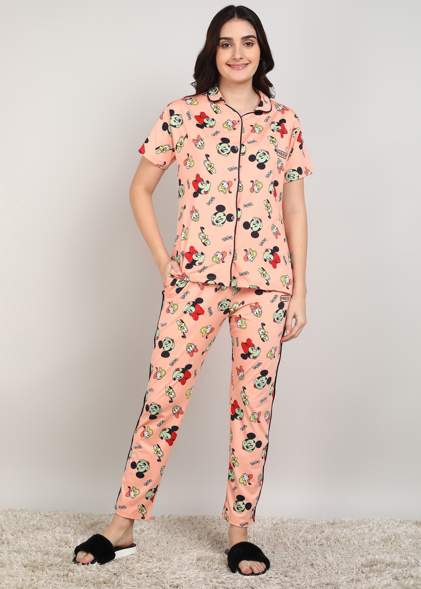 Preen Women Shirt & Pajama set
