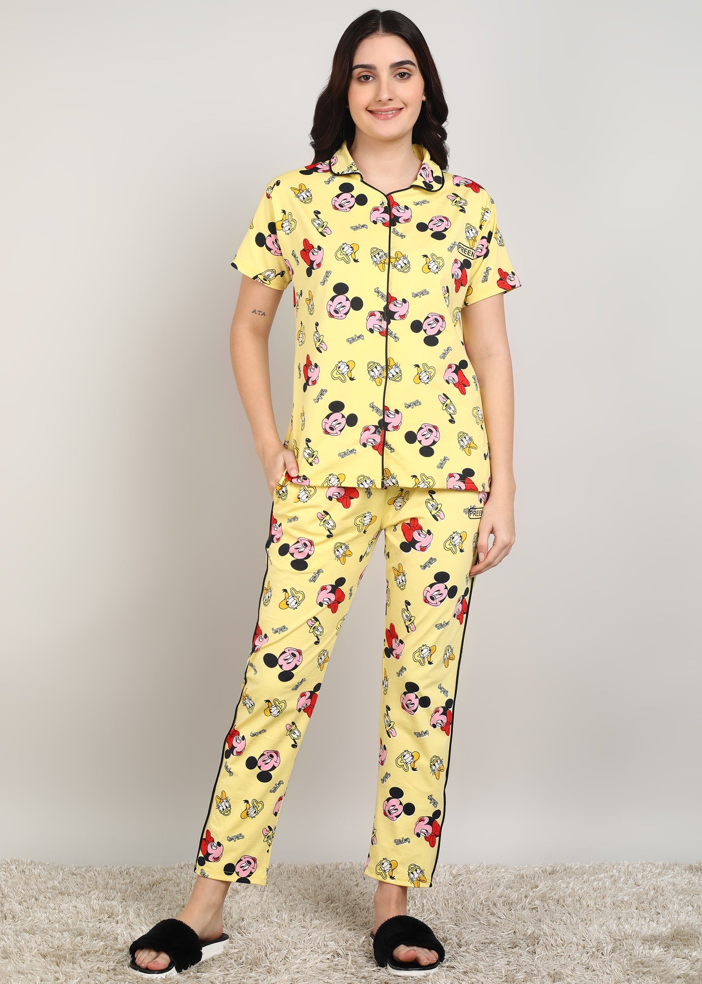 Preen Women Shirt & Pajama set