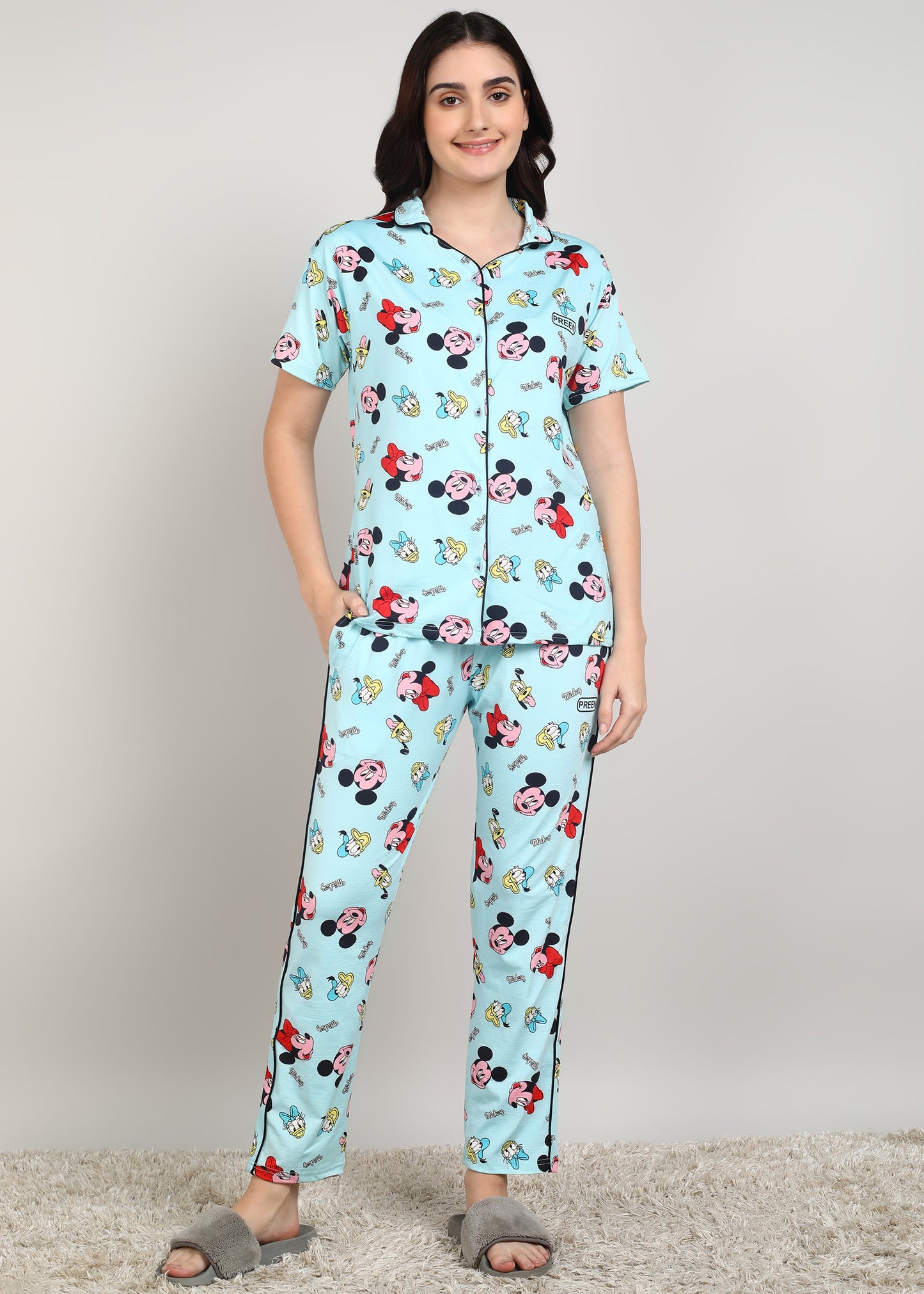 Preen Women Shirt & Pajama set