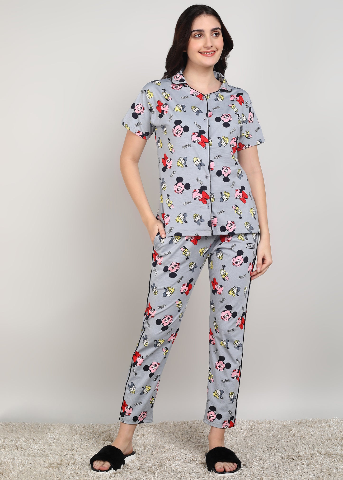Preen Women Shirt & Pajama set