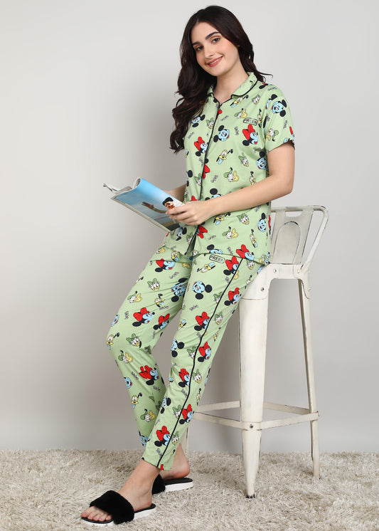 Preen Women Shirt & Pajama set