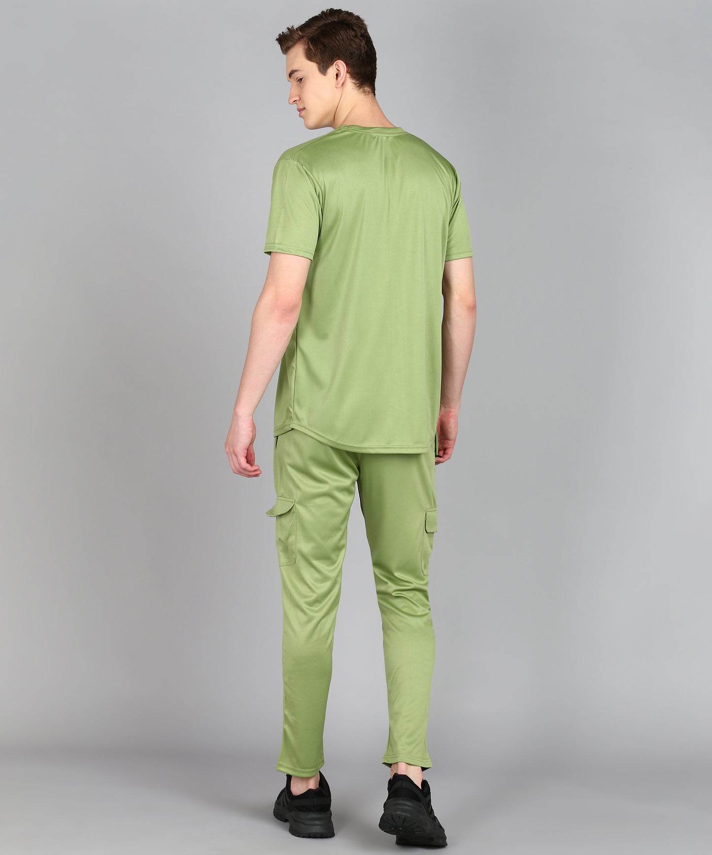Preen Men's Pista Colour Solid T-shirt and Lower Set