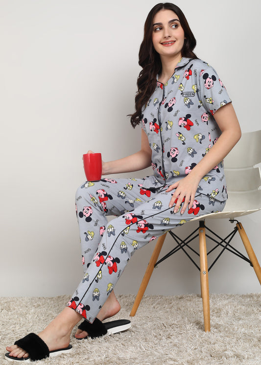 Preen Women Shirt & Pajama set