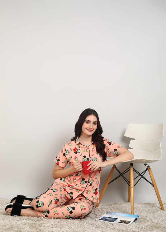 Preen Women Shirt & Pajama set