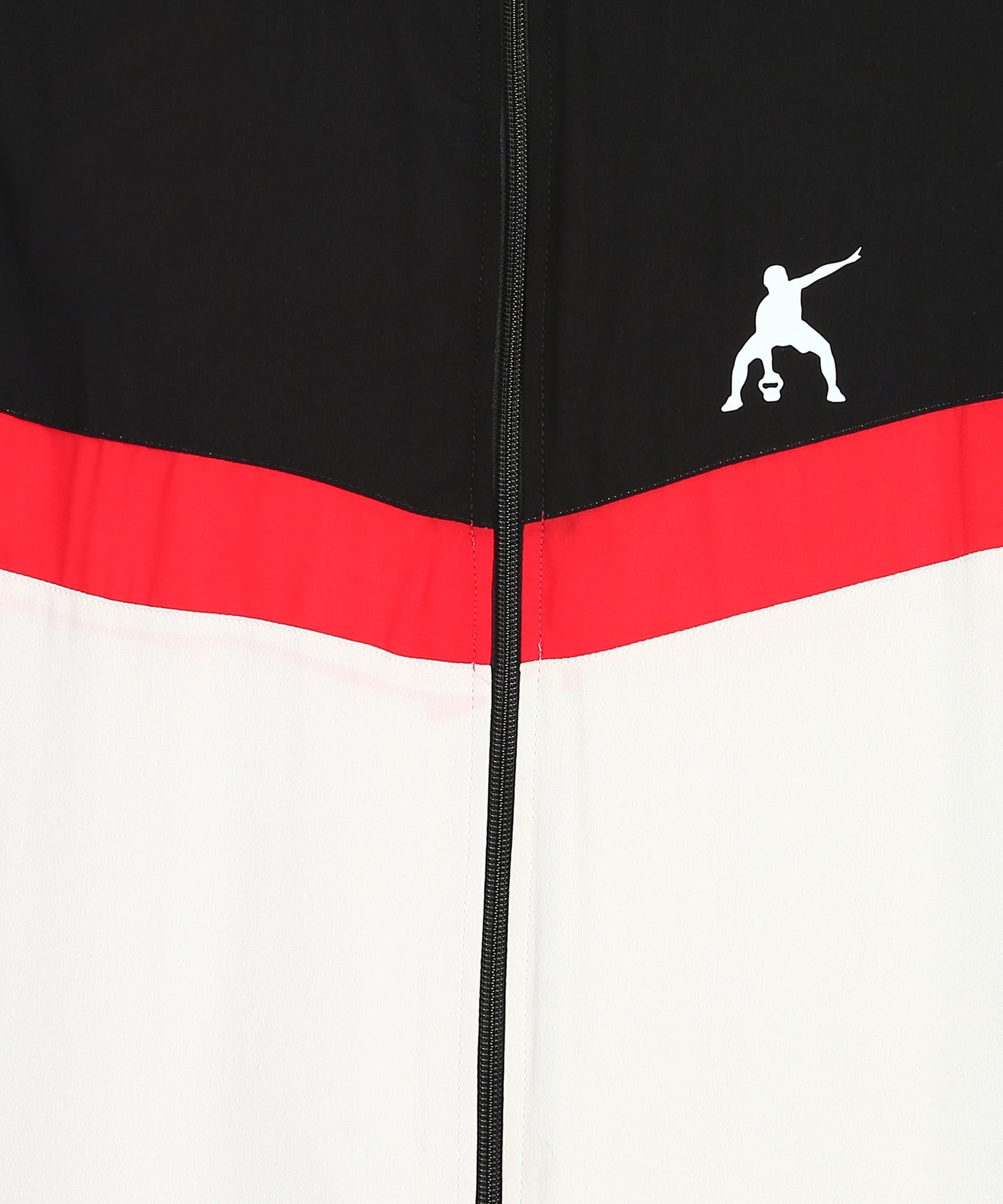 Preen Colorblock Men Track Suit Set Black