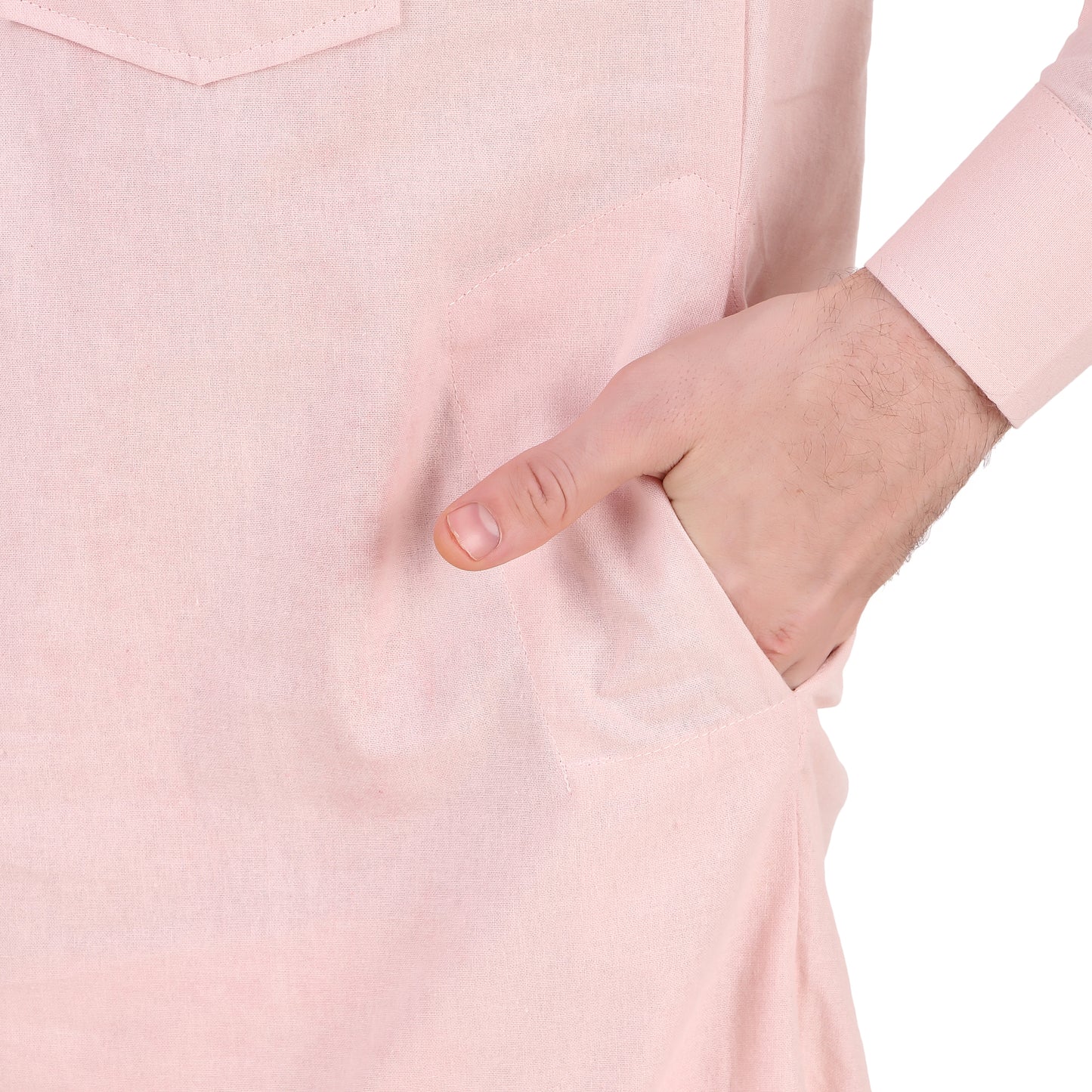 Preen Pink DP Pathani Suit Set / Kurta Pajama Set