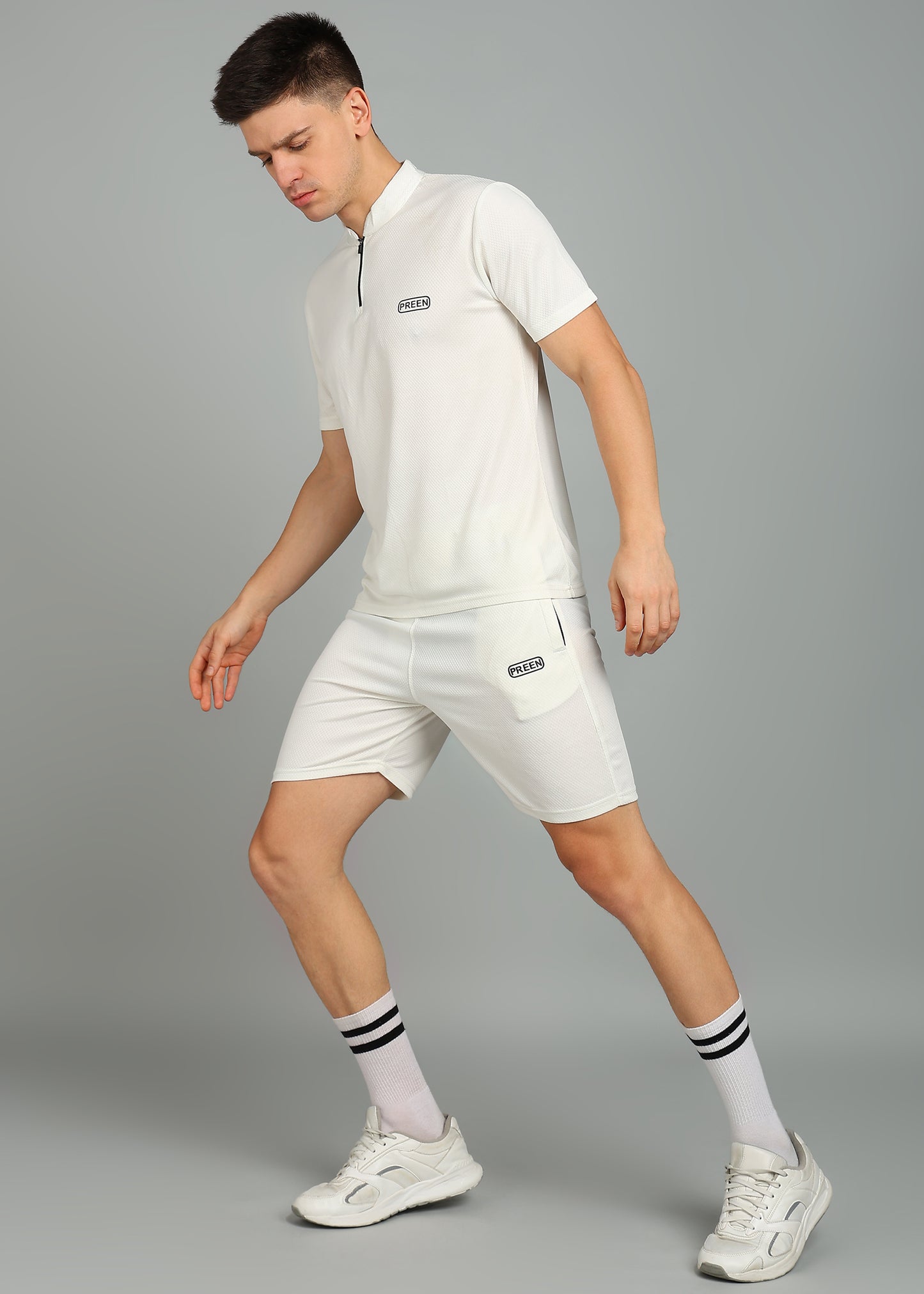 Preen Fancy Men Co-Ord's Set / T-Shirt and Shorts Set