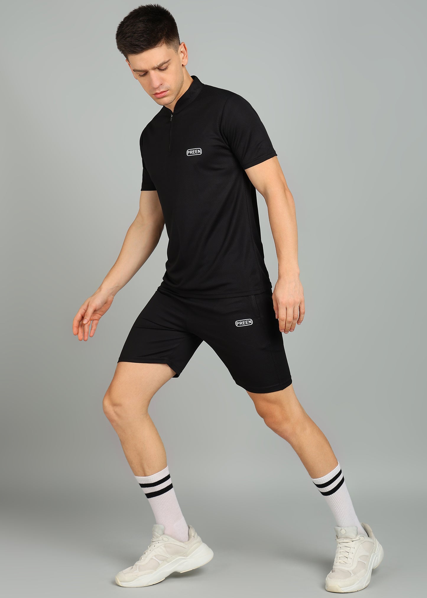 Preen Fancy Men Co-Ord's Set / T-Shirt and Shorts Set